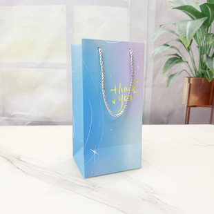 38 Goddess Festival Dream Gold-plated Marble Gift Bag Thermos Cup Water Cup Flower Vertical Gift Packaging Bag Paper Bag