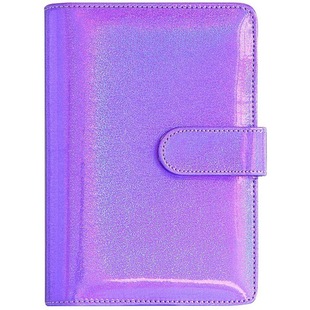 Spot laser colorful macaroon notebook student graduation bookkeeping book travel book pvc loose-leaf book