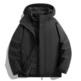 Down liner quick-drying three-in-one outdoor assault clothing customized 24 hard shell waterproof adhesive assault clothing for men and women