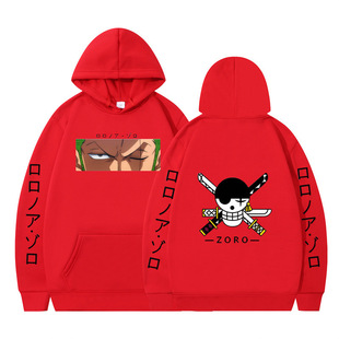 Внешняя торговля Amazon новый аниме One Piece Saoron Printer свободная толстовка с капюшоном осенняя мужская и женская плюшевая куртка