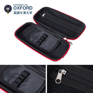 New British Oxford University Pen Case for Primary School Students Hard Shell Stereo Stationery Case Simple Junior High School Trendy for Boys