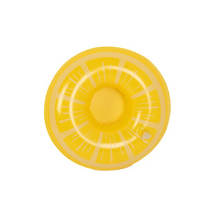Spot PVC inflatable small circle fruit swimming ring lemon watermelon kiwi fruit water cup holder drink cup holder