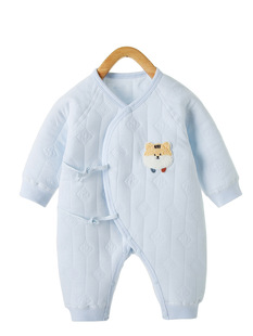 Baby Straps Warm jumpsuit Category A Autumn and Winter New Men's and Women's Baby Clothes for Newborn Monk Clothes