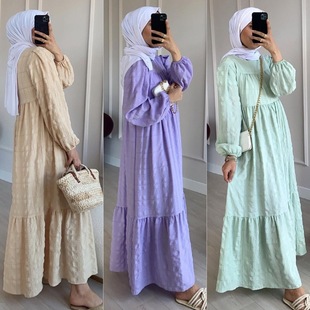 M882# AliExpress Amazon eaby independent station fashion dress muslim ladies dress Southeast Asian skirt