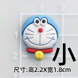 Three-dimensional Sitting Cartoon Sitting and Laughing Ding-dang Cat Tooth Cup Water Cup 3D Thickened Patch Blue Fat Man Blue Cat Storage Box