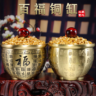 [Производитель оптовая торговля] Чистая латунь Baifu цилиндр маленький винный стакан