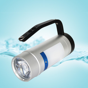 Multifunctional portable explosion-proof Searchlight magnetic suction spotlight floodlight red and blue warning emergency rescue 12W high power