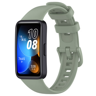 For HuaWEI bracelet 8 monochrome strap solid color simple smart bracelet replacement wristband manufacturers wholesale