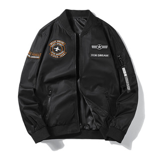 Foreign Trade Cross-military Outdoor Flying Suit Jacket Autumn and Winter Baseball Suit Jacket Men's MA1 Fashion Brand Double-sided Jacket
