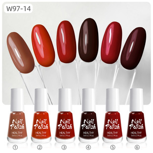 Cross-border nail polish suit popular color white solid color easy to color water-based non-baking fast drying tasteless durable high gloss