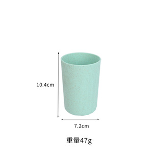 Amazon wheat straw toothbrush cup home couple wash cup student dormitory toothbrush wash cup manufacturers wholesale