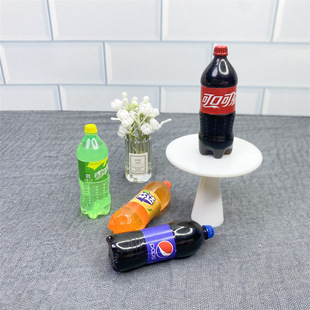 Большой кока-кола смолы для еды и игрового аксессуара diy игрушки миниатюрные мини-столешницы для украшения автомобиля Материал наклейки на холодильник