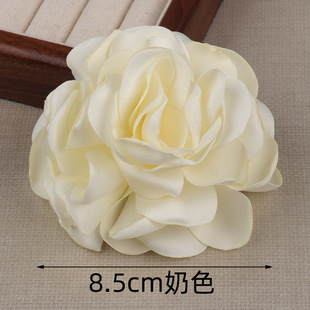 4/5/8.5cm Source Manufacturer Spot Handmade Accessories Flower Accessories Material Fabric Camellia Brooch Corsage