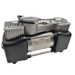 Vehicle-Mounted Air Pump Tire Car Air Filling Portable Air Pump High-Pressure Car Double-Cylinder High-Power Air Pump