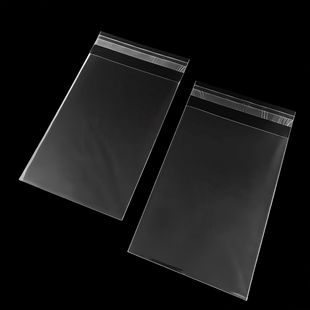 Factory in stock wholesale OPP transparent self-adhesive bag wearable armour refrigerator sticker card set notebook self-adhesive bag