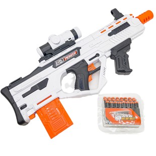 Oversized electric burst rotary soft bullet gun can fire toy gun boy eating chicken mechanism children's M416AUG