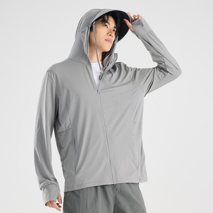 New Summer Ice Silk Sun Protection Clothing for Men and Women, Couple Style Eaves Anti-Uv Skin Clothing, Outdoor Daily Commuting Sun Protection