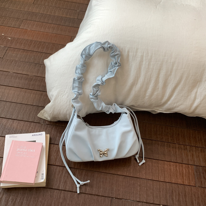 2026 Spring New Korean Style Girlish Shoulder Bag for Women, Light Luxury High-Value Crossbody Bag, Fashionable and Versatile Underarm Bag