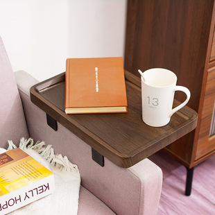 Living room sofa side table adjustable tea table multicolor square sofa cup holder office leisure furniture armrest tea tray