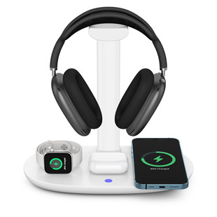 Многофункциональное Беспроводное зарядное устройство для гарнитуры AirPods Max Charging Bracket Wireless Charger