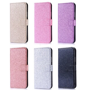 For iPhone14 glitter wallet holster Apple 13ProMax card flip phone cover XS case XS