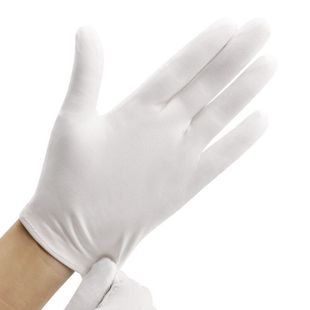 Factory wholesale dust-free etiquette gloves labor protection supplies protective work gloves no Pilling no Pilling wear-resistant gloves
