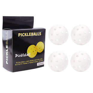Factory direct in stock ball 40 hole ball hole ball pickleballs74mm rotomolding injection luminous ball