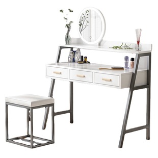 Table Makeup Light Luxury Dressing Table Bedroom Modern Simple Internet Popular Ins Makeup Table Small Household Economical Makeup Table