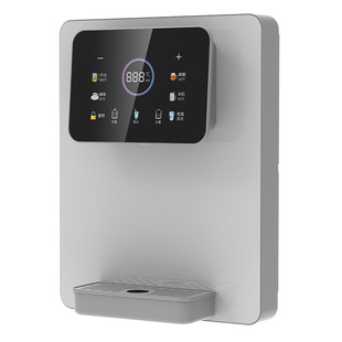 Colorful large screen water purifier household wall-mounted hot and cold pipe machine infinite temperature control quantitative water intake water dispenser companion