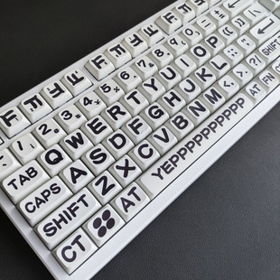 Animal party keycap pbt large character minimis sublimation XDA highly supports 68/75/98/100/108