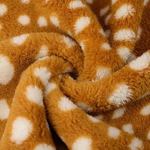 Factory direct color printing Arctic fleece 280 grams of clothing pajamas home textile fabric plush toys to map samples