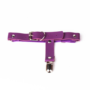European and American Harajuku Punk pu Leather Leg Ring Jewelry Couple Street Dance Performance Sexy Leg Chain Garter Belt Accessories