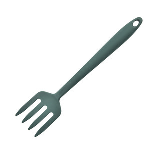 Cooking Kitchenware Silicone Spoon All-inclusive Spoon Household Spoon Dense More Children's Medium-size Mixing Salah Spoon