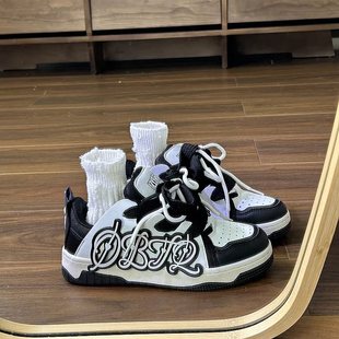 Yi Shao Nian Clearance Sale 2025 Spring New White Sneakers Loafers for Women Ins Trend Student Sports Casual Shoes