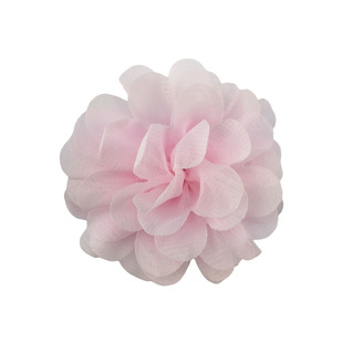 High-grade 7cm chiffon head flower DIY children's head flower clothing flower accessories pet hanging flowers 41 color