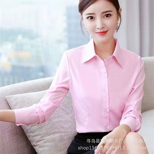 Grey Shirt Women's Design Sense Niche Long-sleeved 2024 Spring and Autumn White Shirt Professional Temperament Formwork Overalls