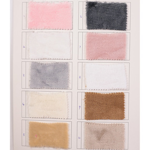 Full Polyester Single-Sided Flannel Autumn and Winter Home Clothing Luggage Toys Blankets Pajamas Fabric Manufacturer Ready Stock