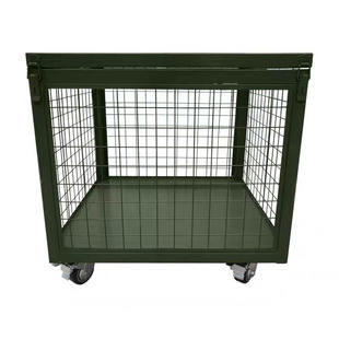 Camping Equipment Box Supplies Mobile Cage Wheeled Mobile Storage Box Equipment Pallet Shelf Cage