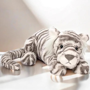 Cute and Fun Snow Tiger Soft Doll Comfort Doll Children's Plush Toy