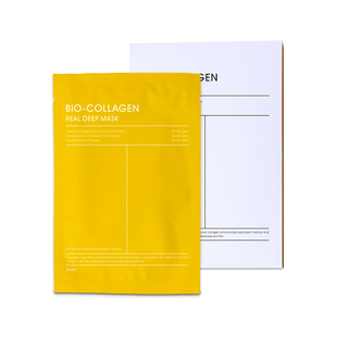 Трансграничная bio-collagen Коллагеновая маска Золотые трансмульгирующие маски Слегка увлажняющая маска оптом