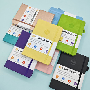 B6 Cross-Border English Address Book Amazon Phone Notepad Contact Record Book Notebook High-Value Ready Stock