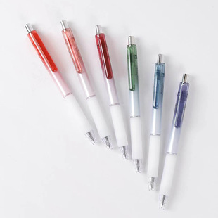 Collection Club Zero Sense High Color Value Press Gel Pen Gradient Lip Glaze 0.5 Double Bead CS Brush Signature Black Pen