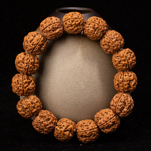 Little King Kong Bodhi bracelet Nepal double dragon pattern meat-breaking King Kong Bracelet Men's agate lettering design bracelet