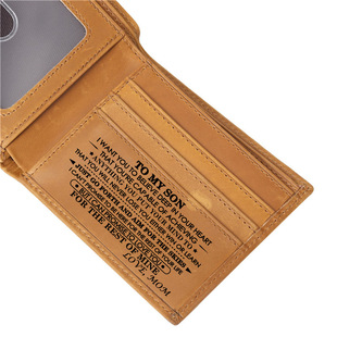8028 антимагнитная RFID мода повседневная мужская кошелек Crazy Horse pi мульти-карта короткий денежный зажим лазерная гравированная надпись