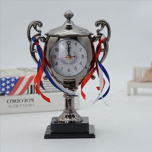Creative student personality bedside clock bedroom retro nostalgic motorcycle noise L "motorcycle model ornaments timing alarm clock