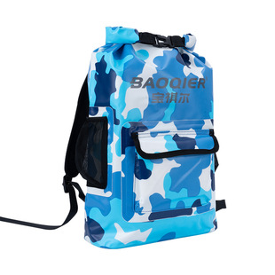 Baoqier Outdoor Backpack Swimming Bag Stream Tracing Bag Drifting Bag Waterproof Mountaineering Bag Large Capacity Backpack Waterproof Backpack