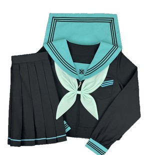 [Qingli] Original Jk Uniform Hatsune Feng Shui Sailor Uniform Japanese Style Preppy Style Class Uniform Graduation Uniform School Supply Middle Uniform
