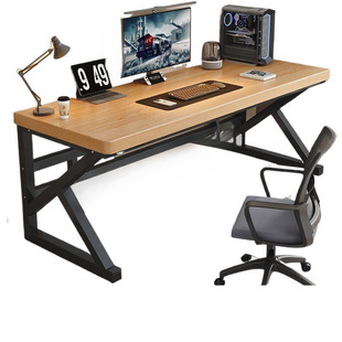 Computer Desk Desk Office Desk Student Bedroom Home Long Table Double Workbench Simple E-Sports Small Wholesale