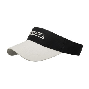 Spring and Summer Contrast Color Letter Embroidered Empty Top Hat Spring and Summer Outdoor Sun Hat Casual Fashion Cap B1095