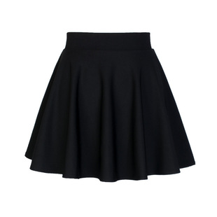 Short Skirt Women's Skirt 2022 New Spring and Summer High Waist Slimming Black Piffy Skirt Trousers A- line Skirt